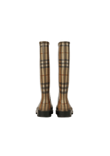 HAYMARKET CHECK RUBBER BOOTS 36