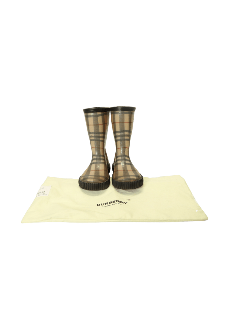 KID´S CHECK RUBBER BOOTS 26