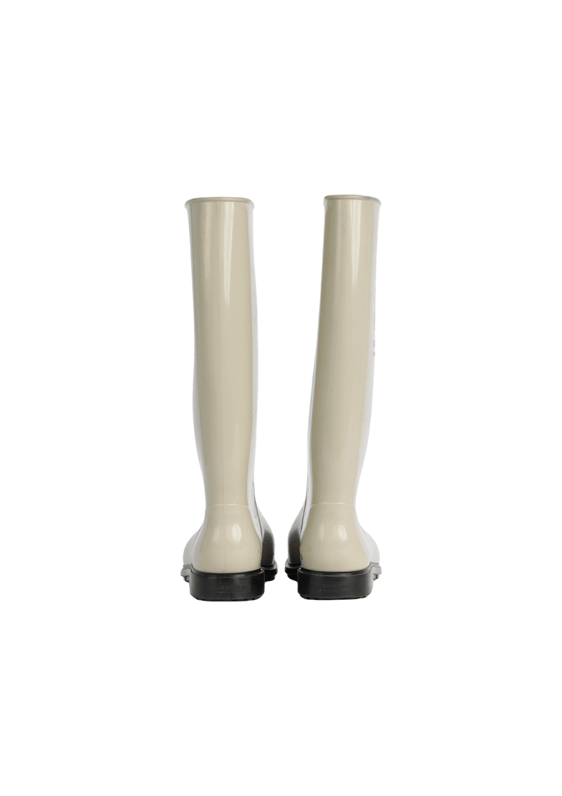 Burberry emblem wellington boots sales