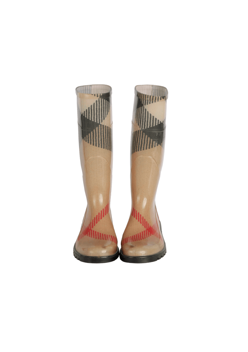 NOVA CHECK RUBBER BOOTS 37