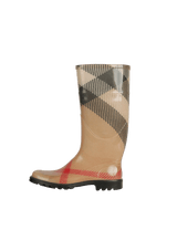 NOVA CHECK RUBBER BOOTS 37
