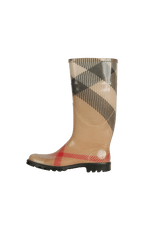 NOVA CHECK RUBBER BOOTS 37