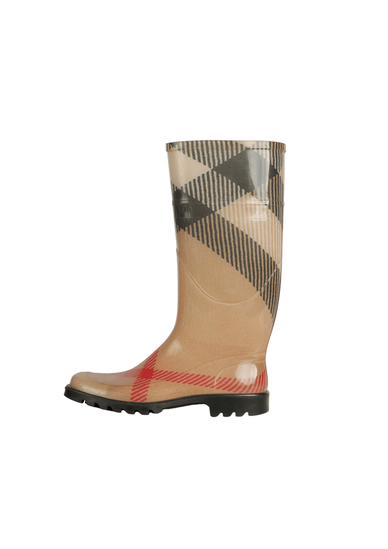 NOVA CHECK RUBBER BOOTS 37