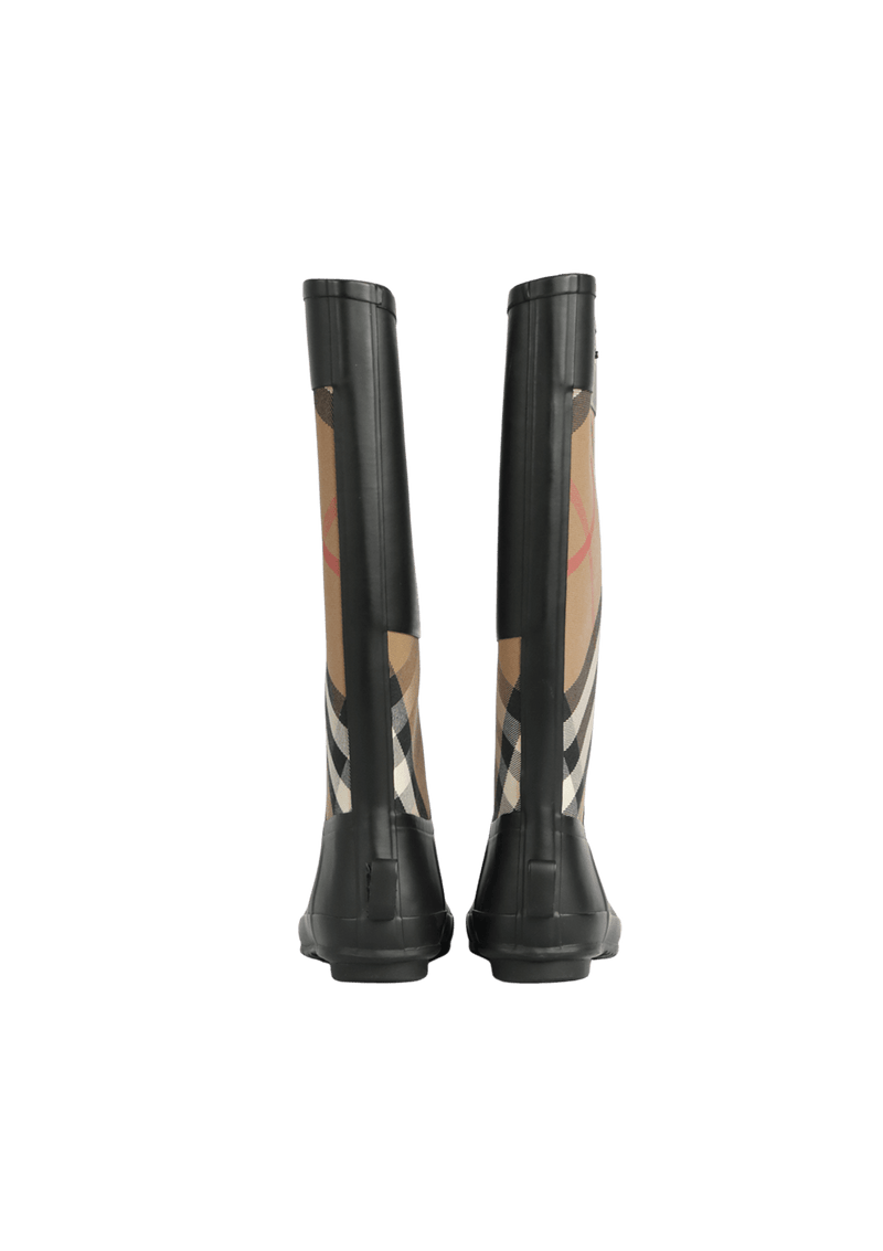 NOVA CHECK RUBBER BOOTS 36