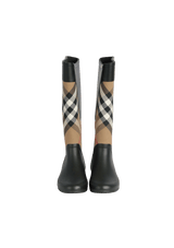 NOVA CHECK RUBBER BOOTS 36