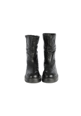 CC INTERLOCKING BOOTS 36