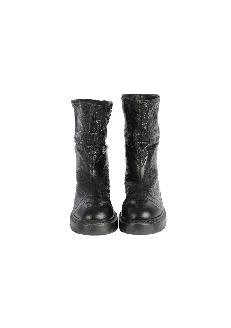 CC INTERLOCKING BOOTS 36