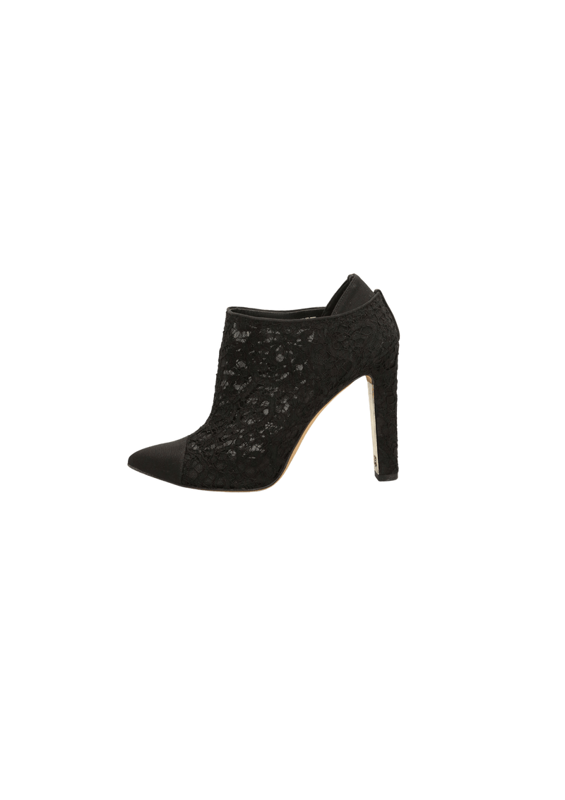 LACE ANKLE BOOTS 35.5