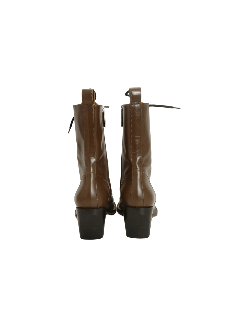 RYLEE LACE UP BOOTS 38.5