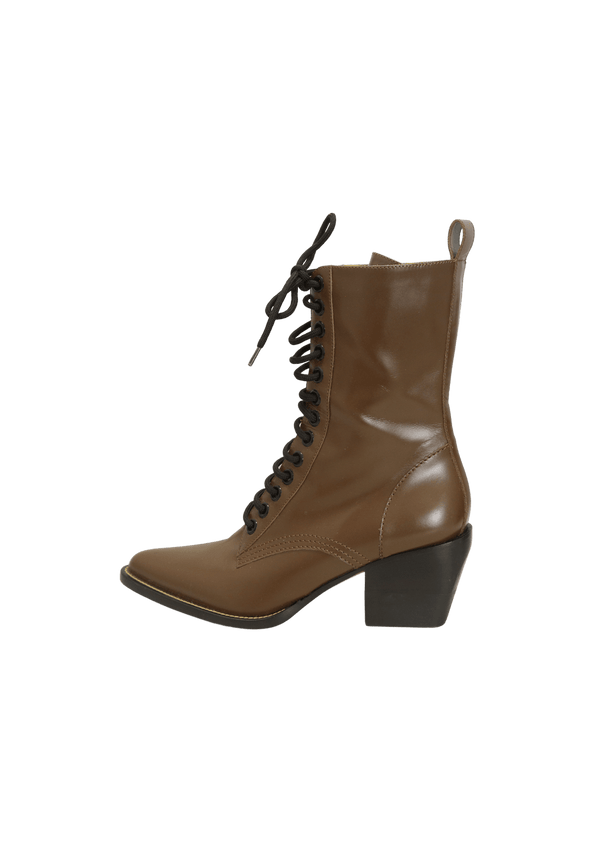 RYLEE LACE UP BOOTS 38.5