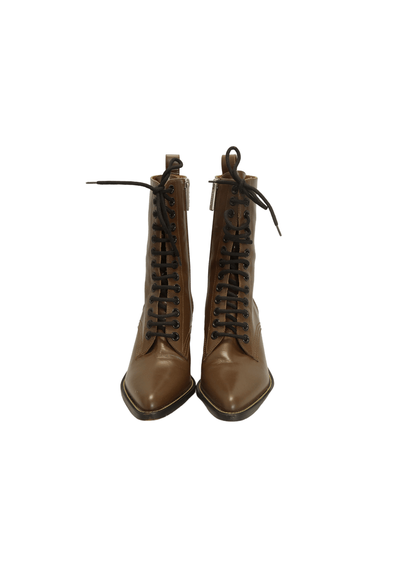 RYLEE LACE UP BOOTS 38.5