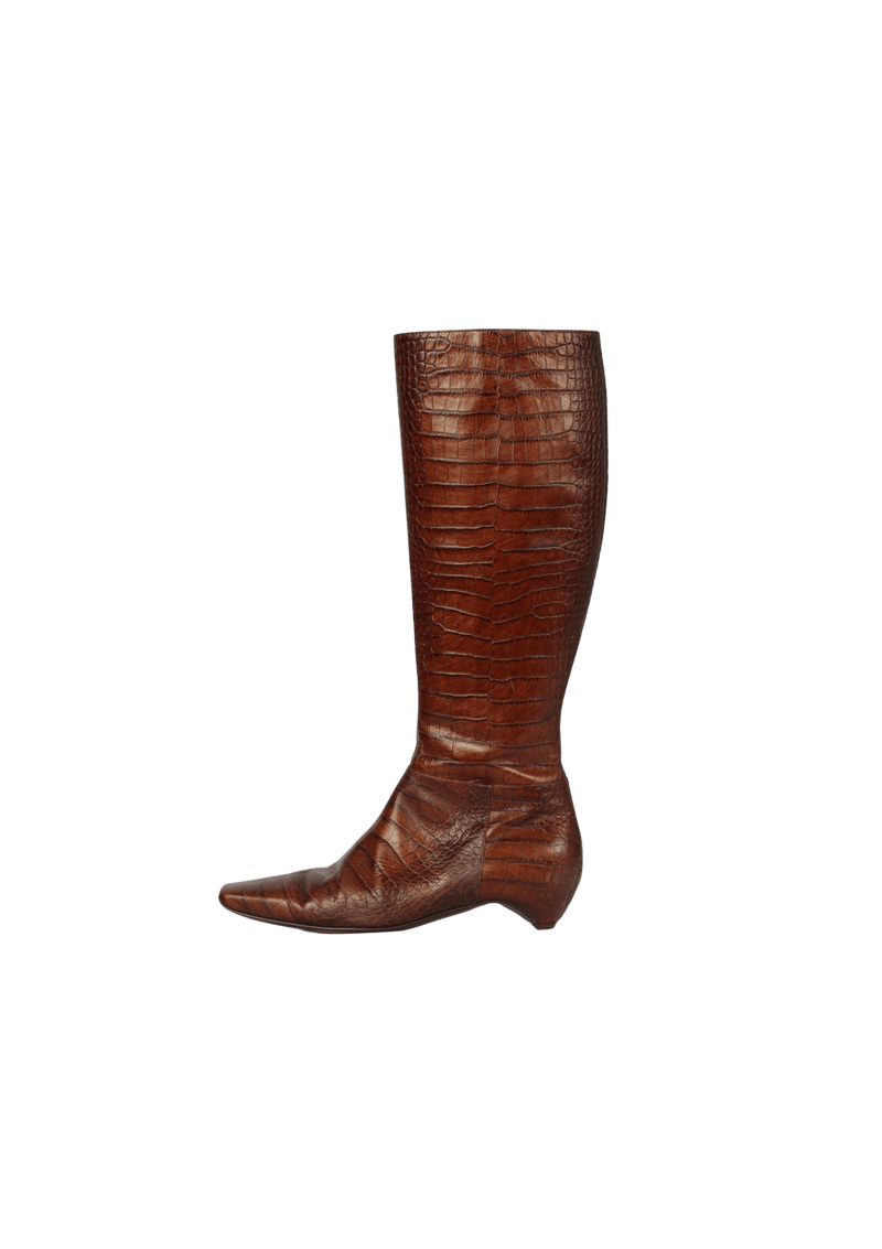 CROCODILE RIDING BOOTS  39