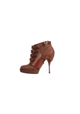 LEATHER BOOTS 35.5