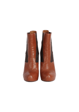 LEATHER BOOTS 38