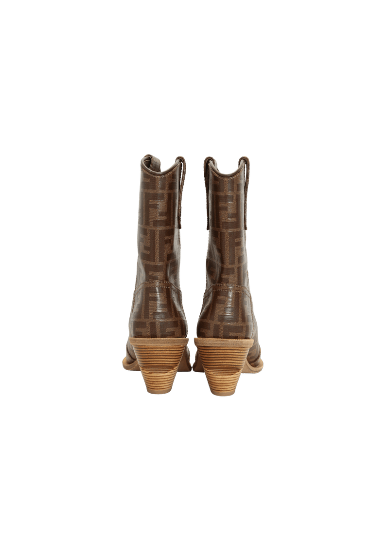 ZUCCA CUTWALK WESTERN BOOTS 37