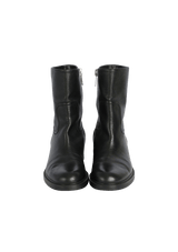 LEATHER BOOTS 38.5