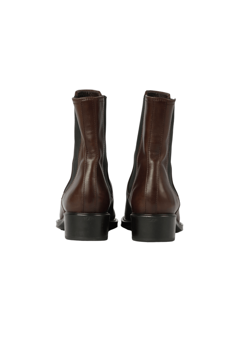 LEATHER BOOTS 37