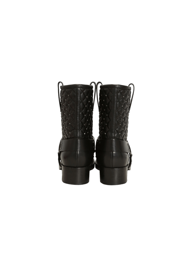 ROCKSTUD MOTO BOOTS 35.5