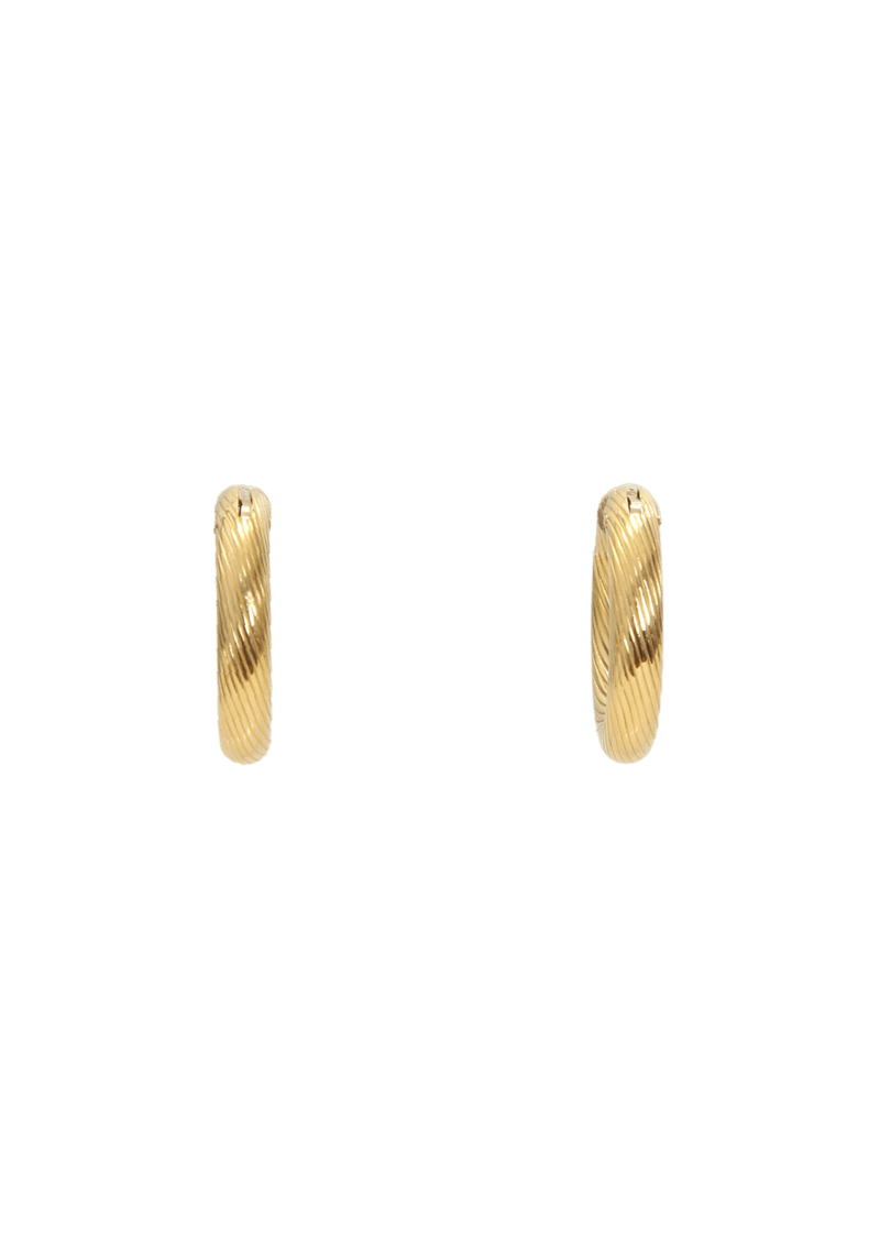 HOOPS 18K EARRINGS