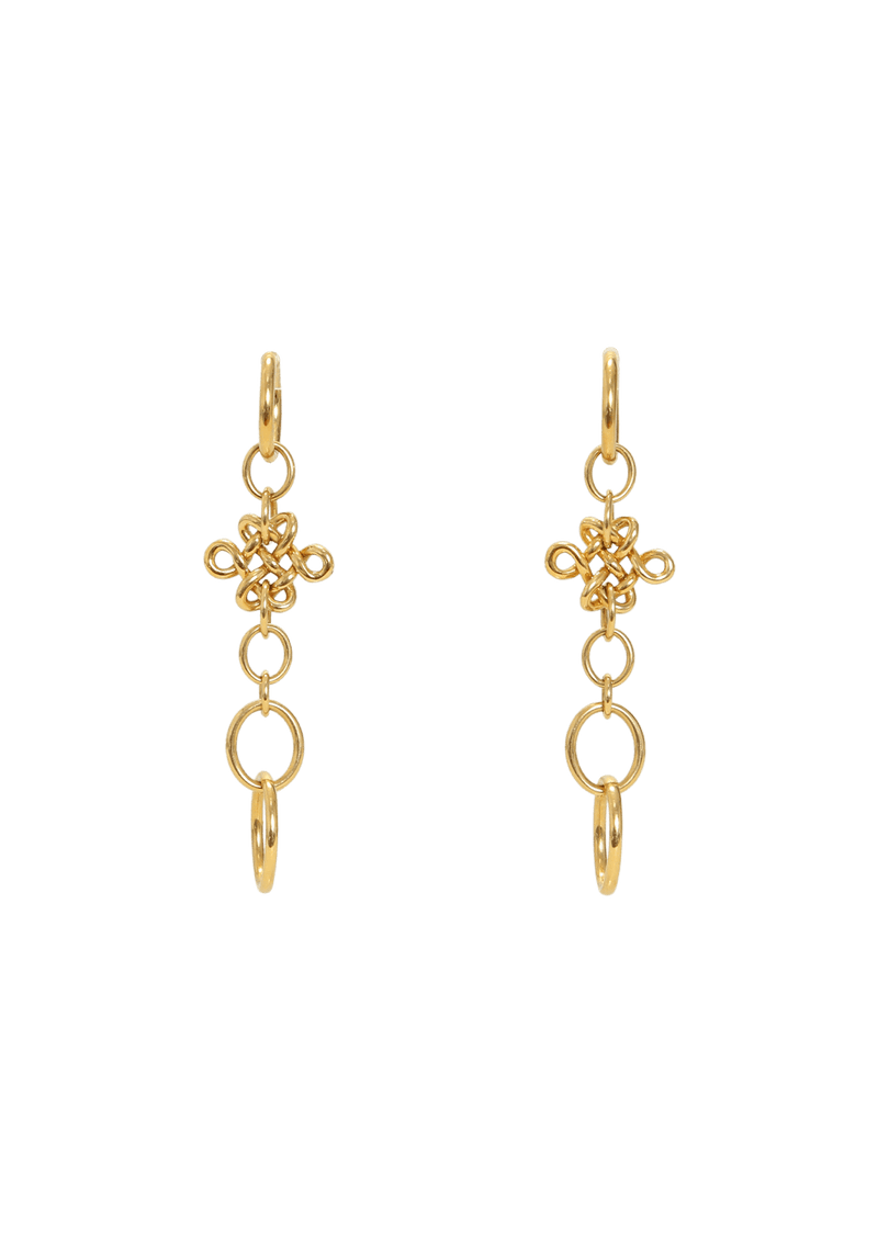 LOVE KNOT 18K EARRINGS