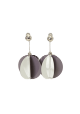 JUMBO SEQUIN DISCO BALL EARRINGS