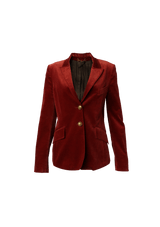 VELVET BLAZER 38