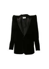 TUXEDO VELVET BLAZER 40