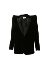 TUXEDO VELVET BLAZER 40