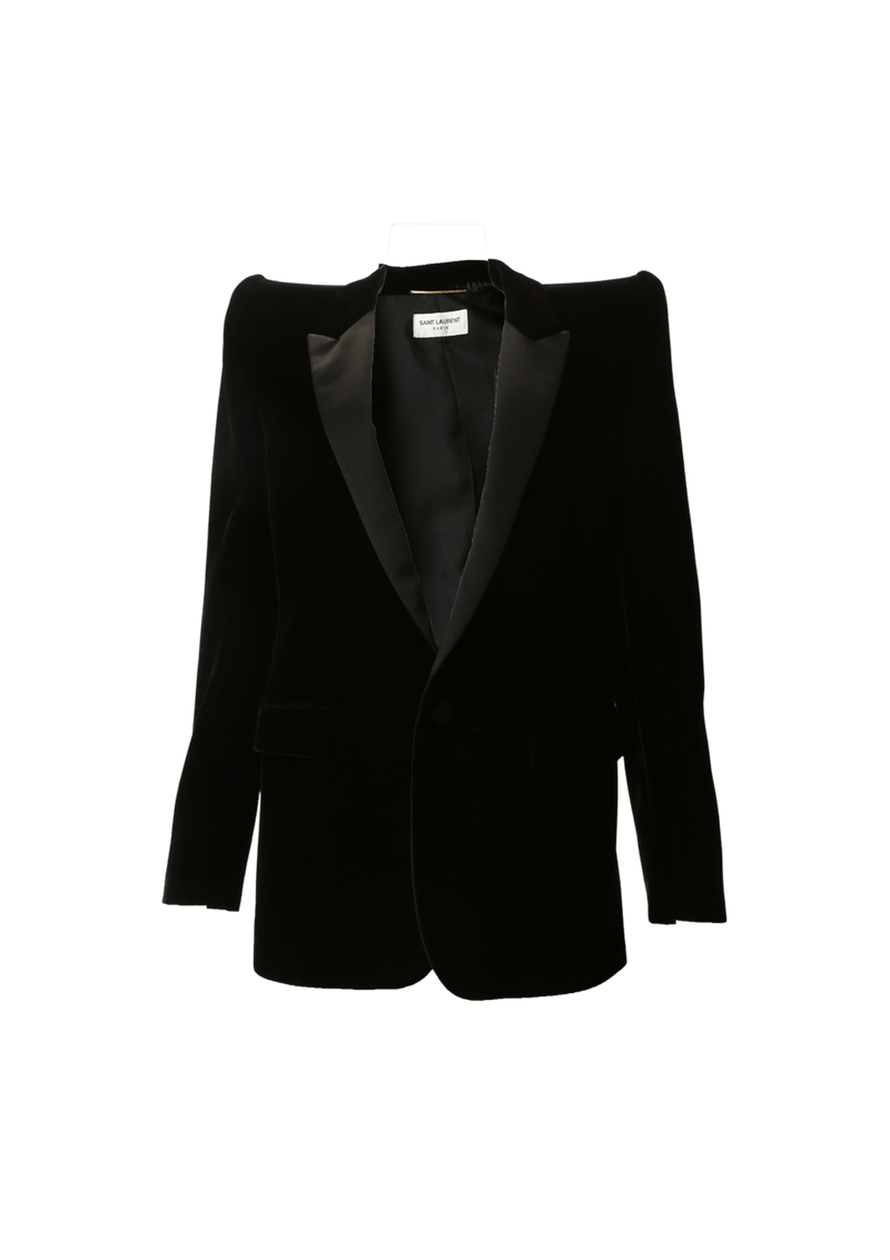 TUXEDO VELVET BLAZER 40