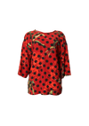 SILK POLKA DOT PRINT 40