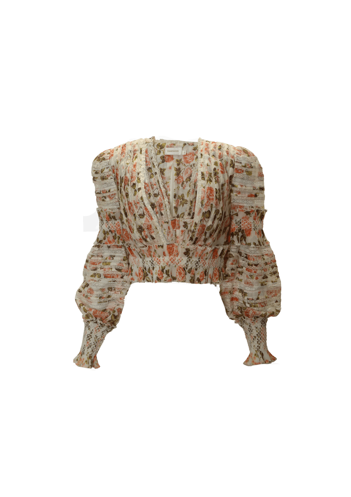 zimmermann radiate smocked top