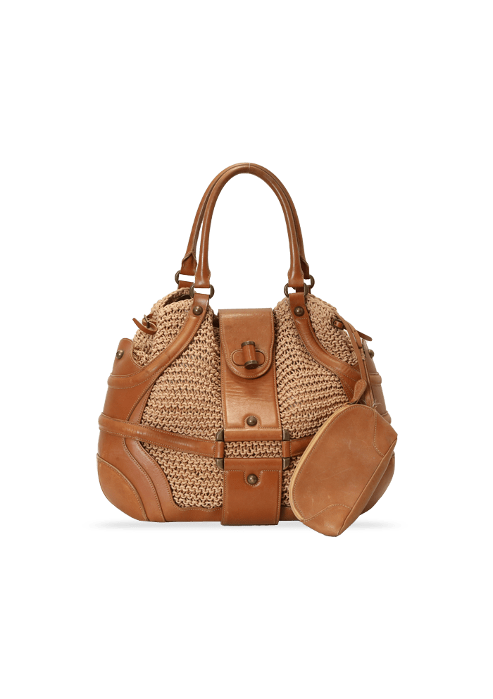 Bolsa Alexander McQueen Chochet Novak Bag Caramelo Original – Gringa
