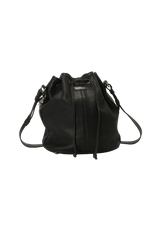 LEATHER BUCKET BAG