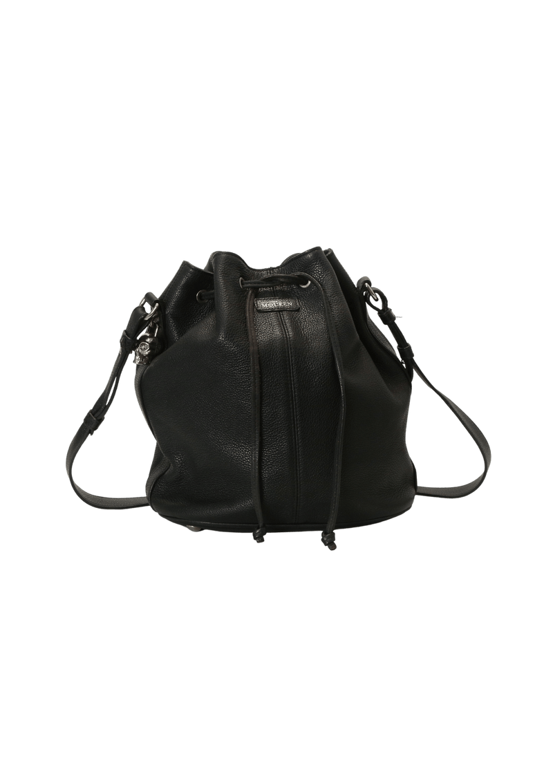 LEATHER BUCKET BAG