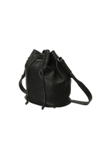 LEATHER BUCKET BAG