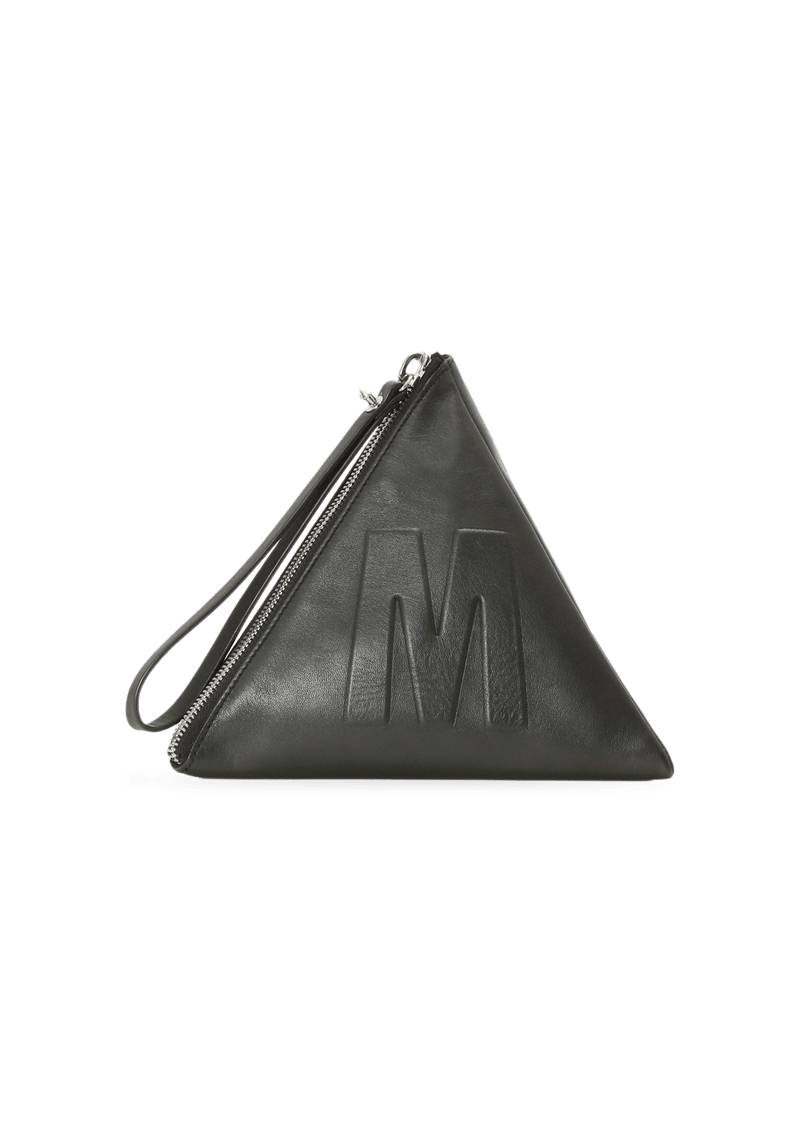 LEATHER PYRAMID WRISTLET