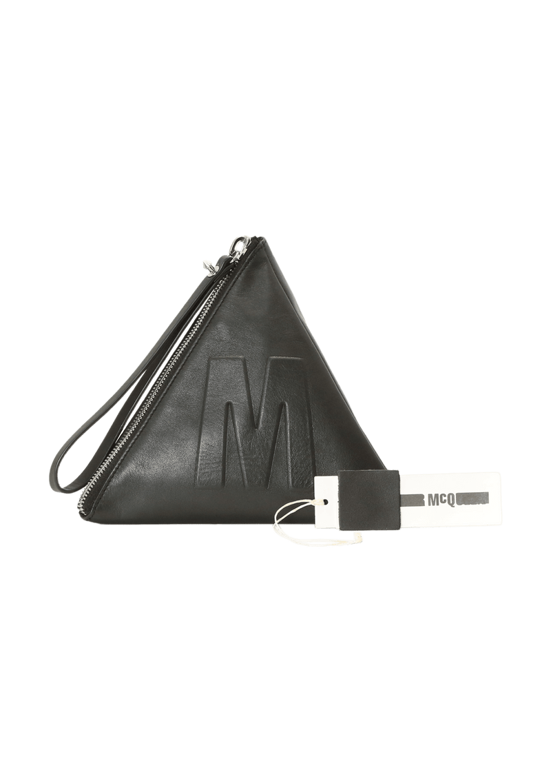 LEATHER PYRAMID WRISTLET