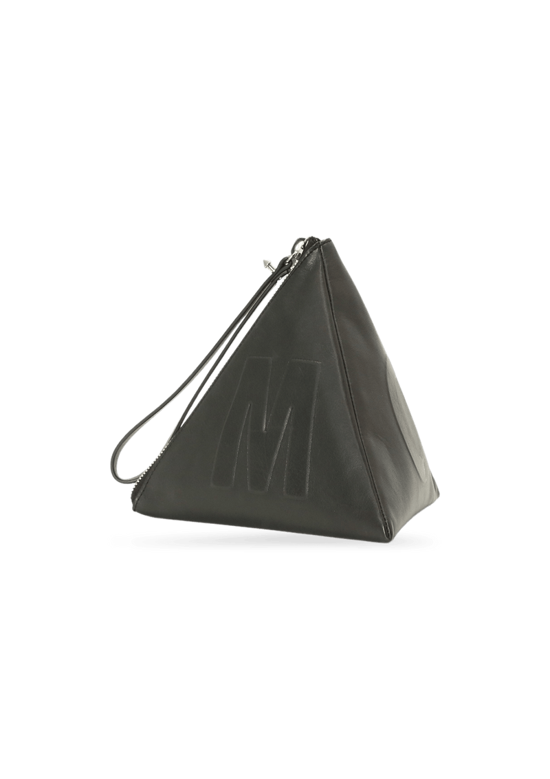 LEATHER PYRAMID WRISTLET