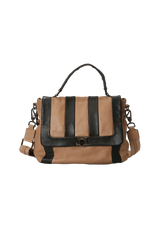 LEATHER SATCHEL BAG