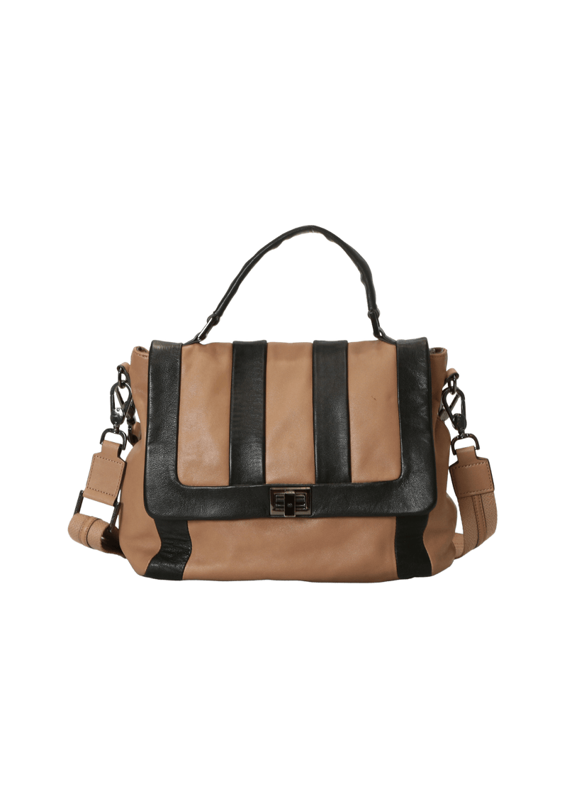 LEATHER SATCHEL BAG