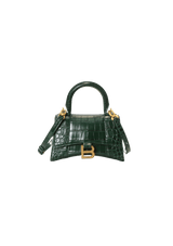 HOURGLASS XS CROCODILE EMBOSSED