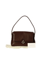 LEATHER FLAP BAG