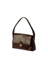 LEATHER FLAP BAG