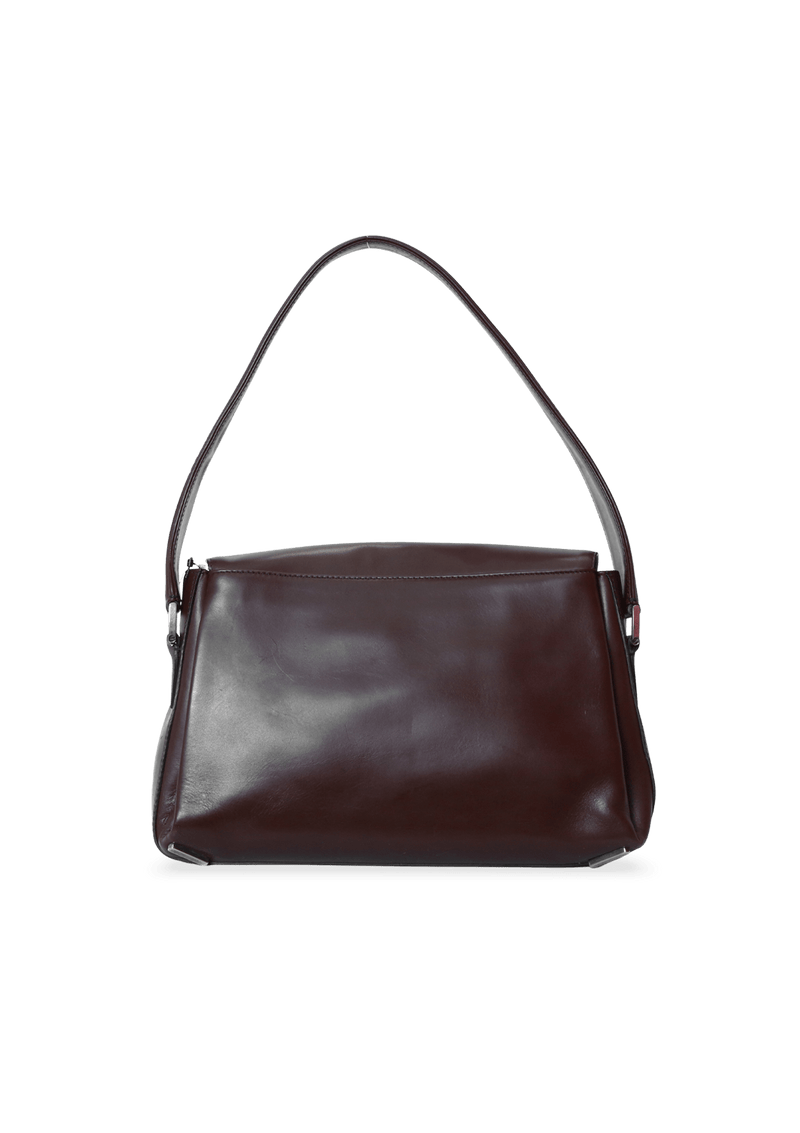 LEATHER FLAP BAG