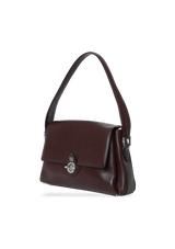 LEATHER FLAP BAG