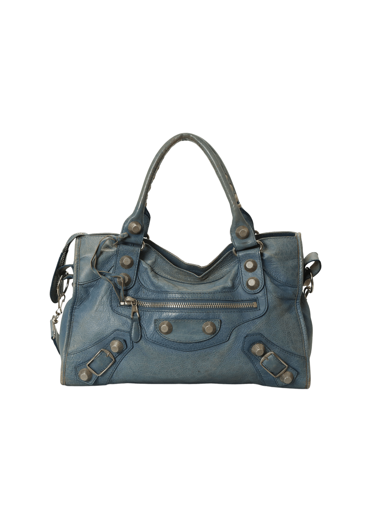 Bolsa Balenciaga Motocross Agneau Giant 21 City Azul Original – Gringa