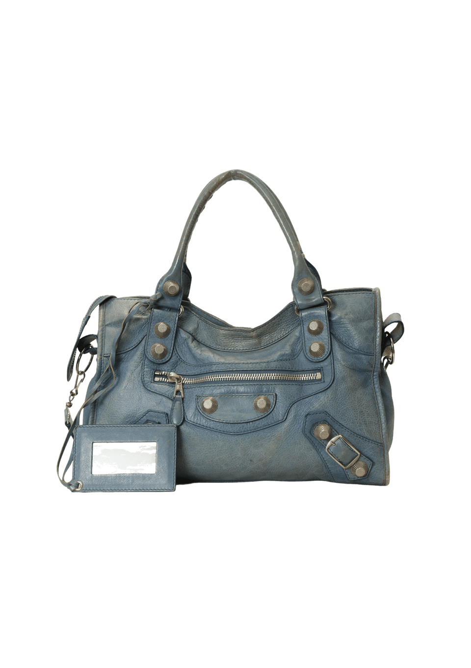 Bolsa Balenciaga Motocross Agneau Giant 21 City Azul Original – Gringa