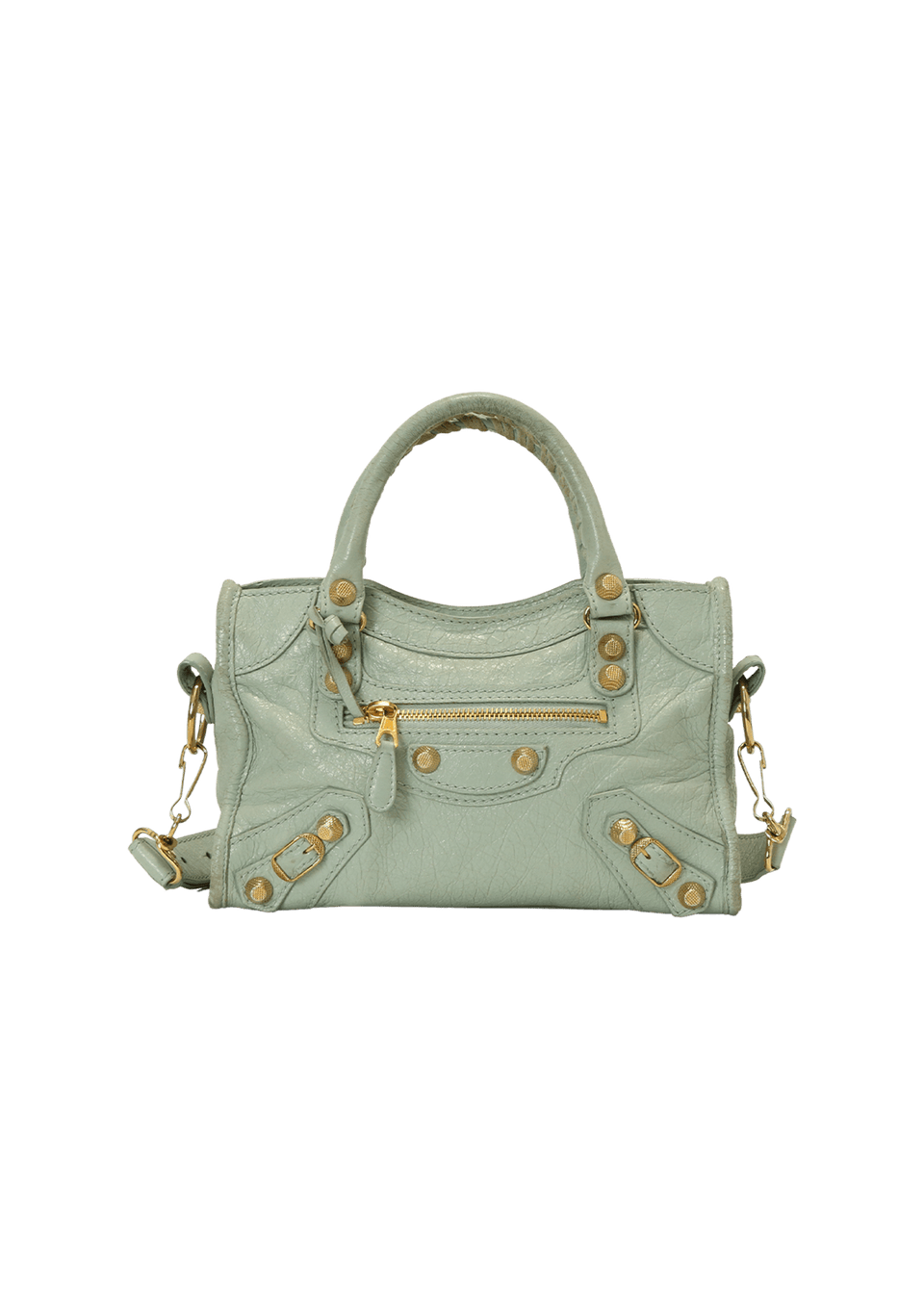 Bolsa Balenciaga Motocross Giant 12 Mini City Verde Original – Gringa