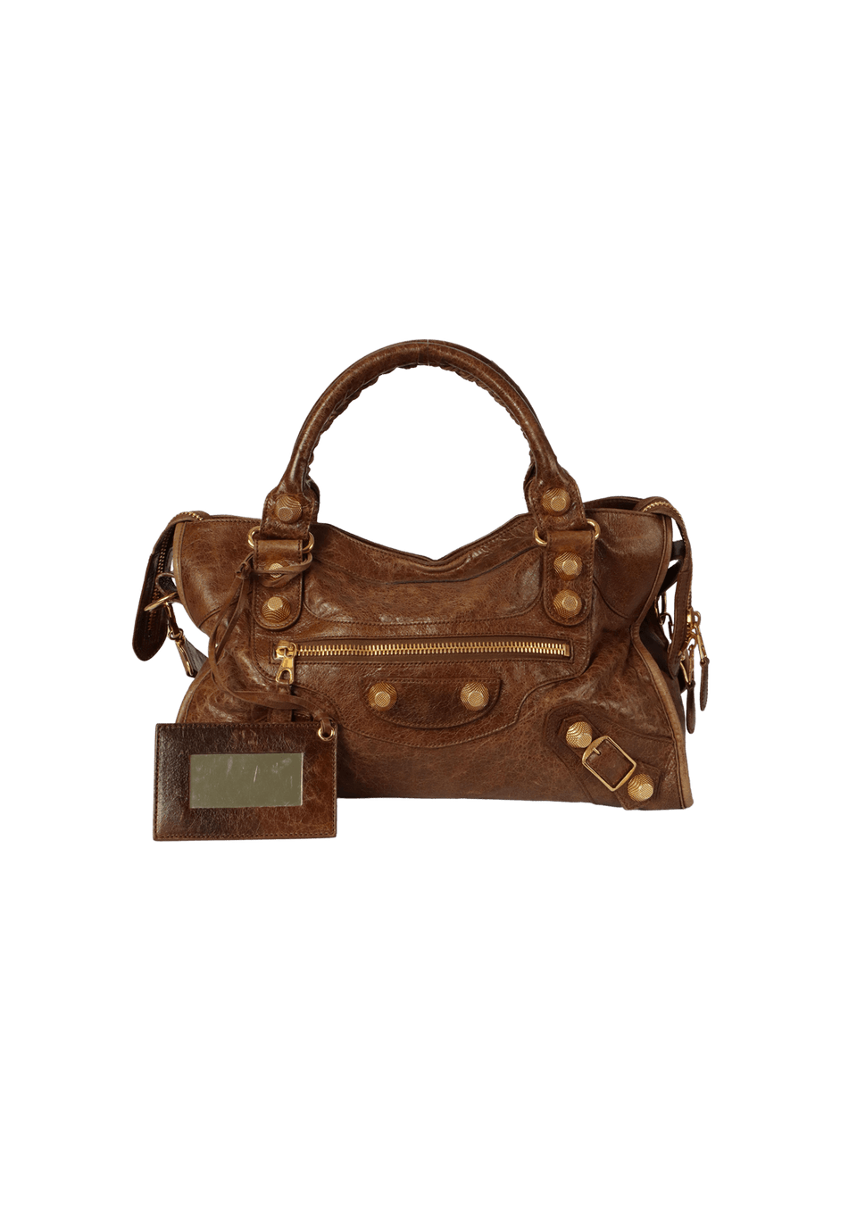 Bolsa Balenciaga Motocross Giant 21 City Marrom Original – Gringa