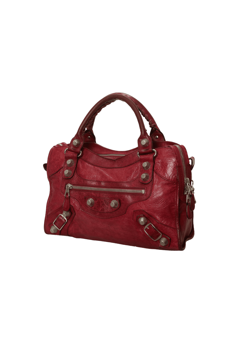 Bolsa Balenciaga Motocross Giant 21 City Vinho Original – Gringa